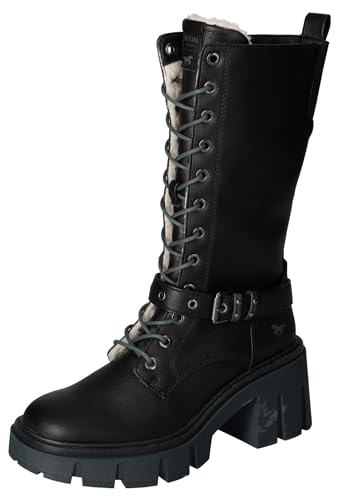 MUSTANG Damen 1471-602 Stiefel, Schwarz, 37 EU MUSTANG Damen 1471-602 Stiefel, Schwarz, 37 EU von MUSTANG