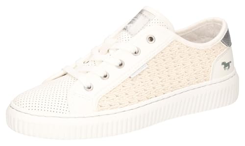 Mustang Damen 1516-302 Schnuerhalbschuh, Weiss, 39 EU Mustang Damen 1516-302 Schnuerhalbschuh, Weiss, 39 EU von MUSTANG