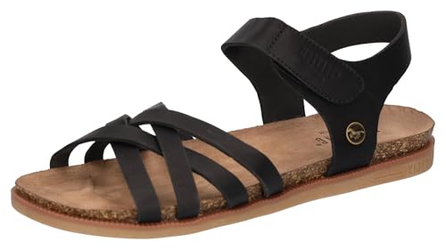 Mustang Damen 1518-804 Sandale, schwarz, 36 EU von MUSTANG