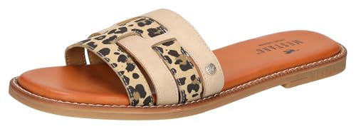 Mustang Damen 1519-701 Pantolette, beige/Multi, 38 EU Mustang Damen 1519-701 Pantolette, beige/Multi, 38 EU von MUSTANG