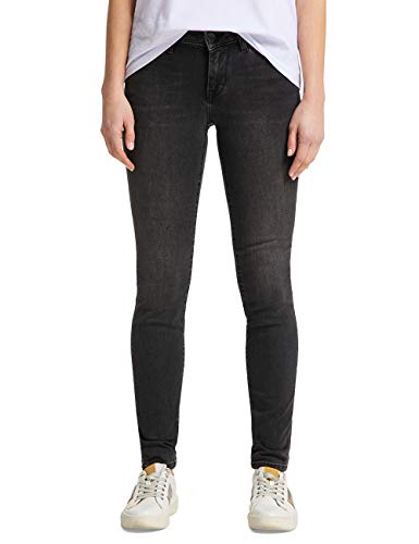 MUSTANG Damen Jasmin Jeggings Slim Jeans, Schwarz (Dark 4000-882), 27W / 30L von MUSTANG