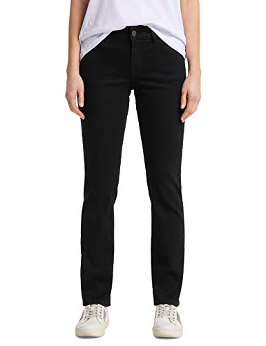 MUSTANG Damen Julia 0553-5575 Straight Jeans, Midnight Black 490, 29W / 30L von MUSTANG