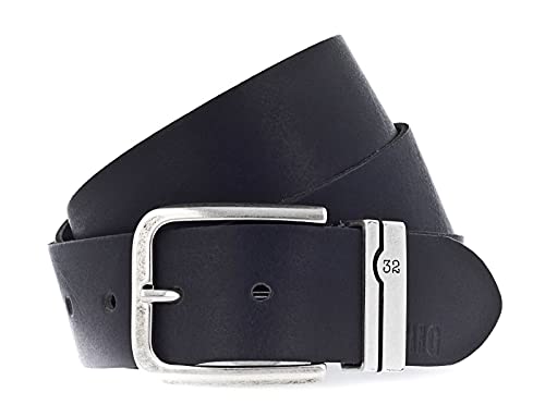 MUSTANG Fashion Leather Belt W100 Black von MUSTANG