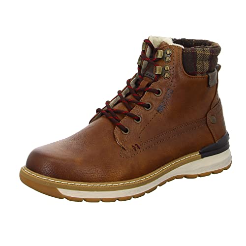 MUSTANG Herren Schnürstiefelette Warmfutter, Größe 43 von MUSTANG