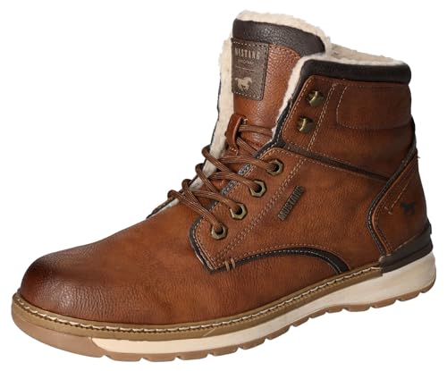 MUSTANG 4141-604-307 Herren Schnürstiefelette Warmfutter, Größe 44 von MUSTANG