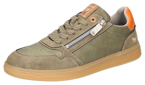 MUSTANG Herren Schnürhalbschuh in grün - Gr. 42 von MUSTANG