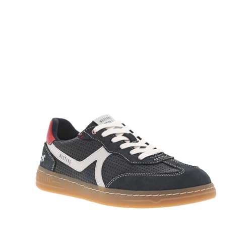Mustang Herren 4204-302 Schnuerhalbschuh, Navy, 44 EU von MUSTANG
