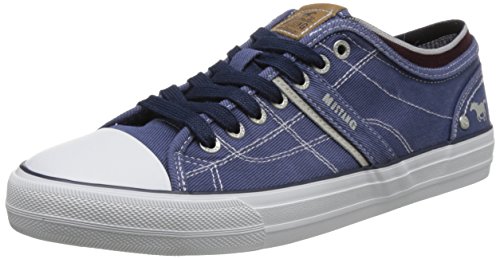 MUSTANG Herren 4127-303-800 Sneaker, Blau (Dunkelblau 800), 48 EU von MUSTANG