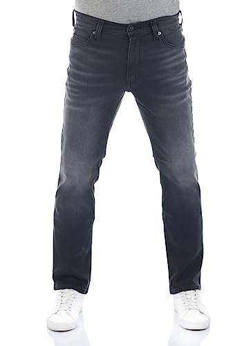 MUSTANG Herren Jeans Tramper Straight Fit Jeanshose Hose Denim Stretch Baumwolle Blau w33, Farbe:Dark (1014741-4000-882), Größe:33W / 36L von MUSTANG