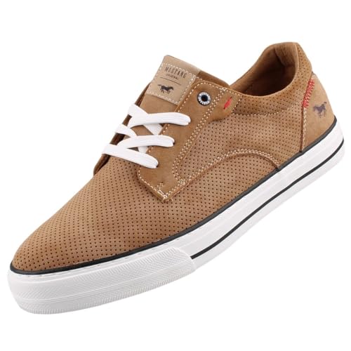 Mustang Herren Sneaker Hellbraun EU 48 von Mustang