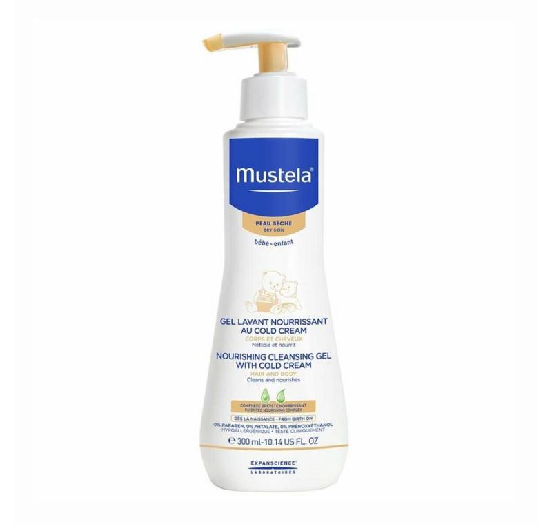 Mustela Gesichts-Reinigungsmilch Dry Haut Nourishing Cleansing Gel Cold Cream 300ml von Mustela