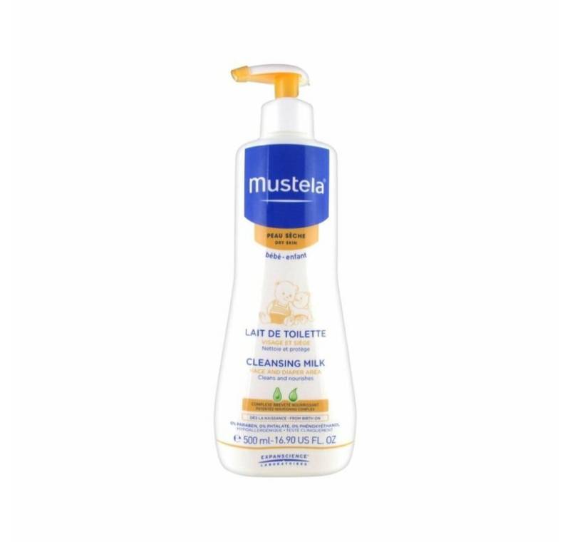 Mustela Gesichts-Reinigungsmilch lait de toilette 500ml von Mustela