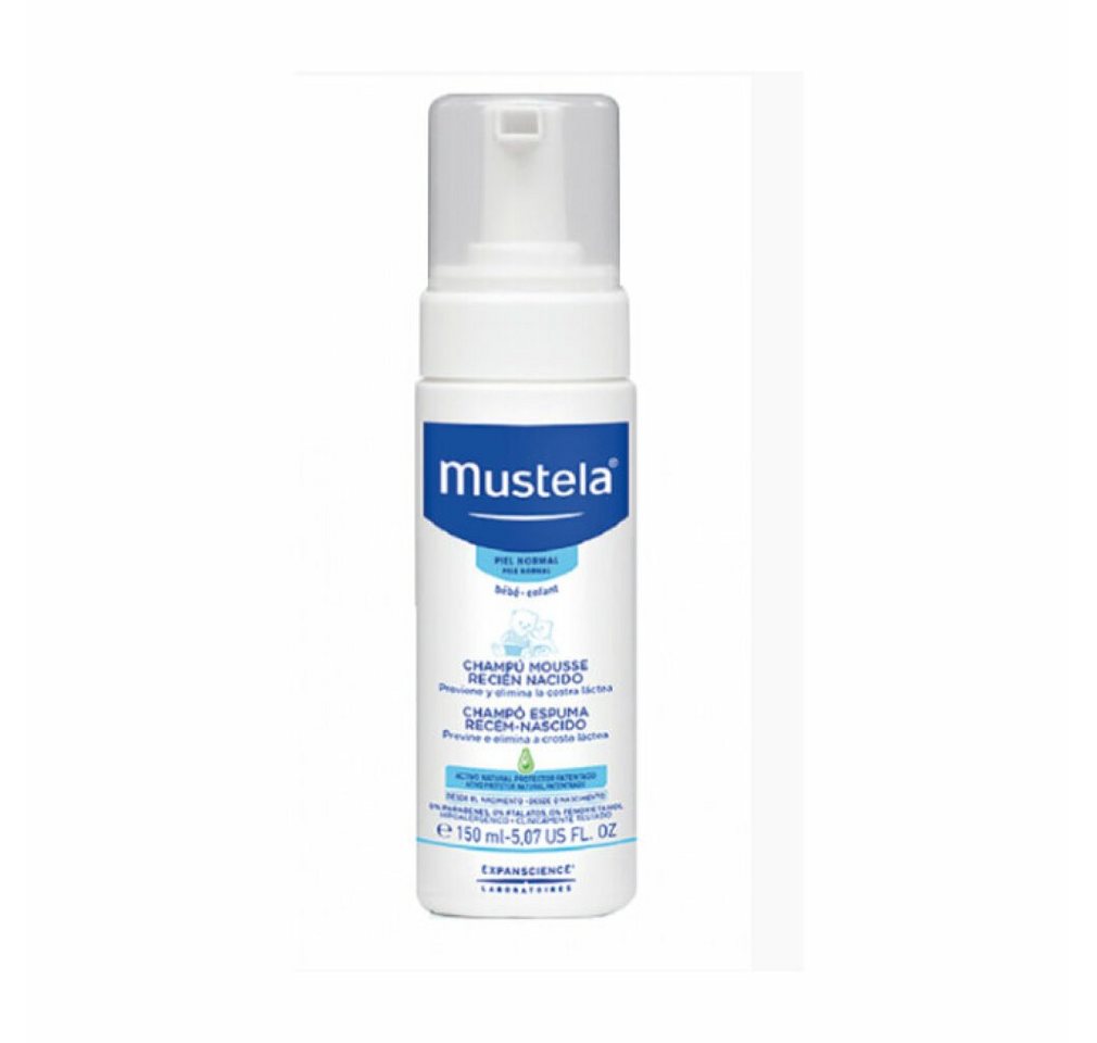 Mustela Haarshampoo Schaumshampoo für Neugeborene 150ml von Mustela