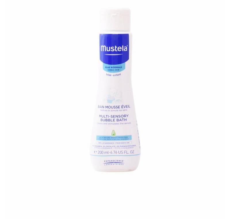 Mustela Körperschaum Bébé Multi-Sensory Bubble Bath 200ml von Mustela