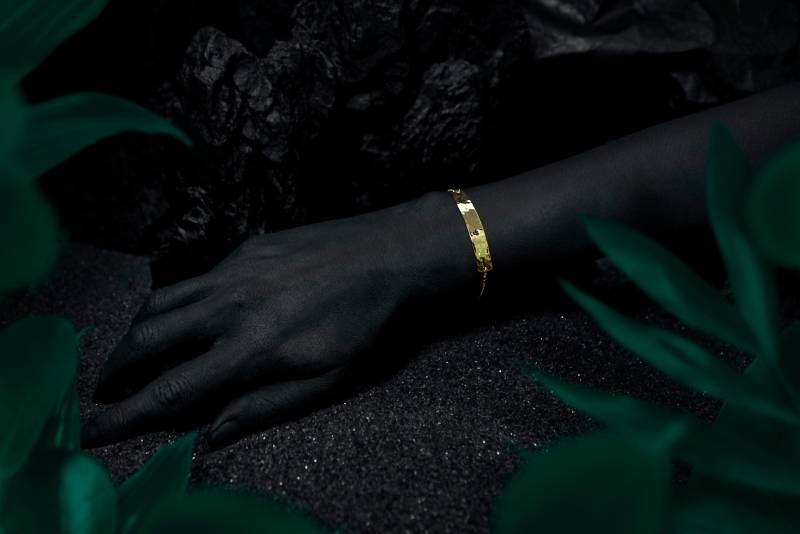 Nil Blanc Armband - Vergoldet Mit 24 Karat Feingold von MustelideeFR