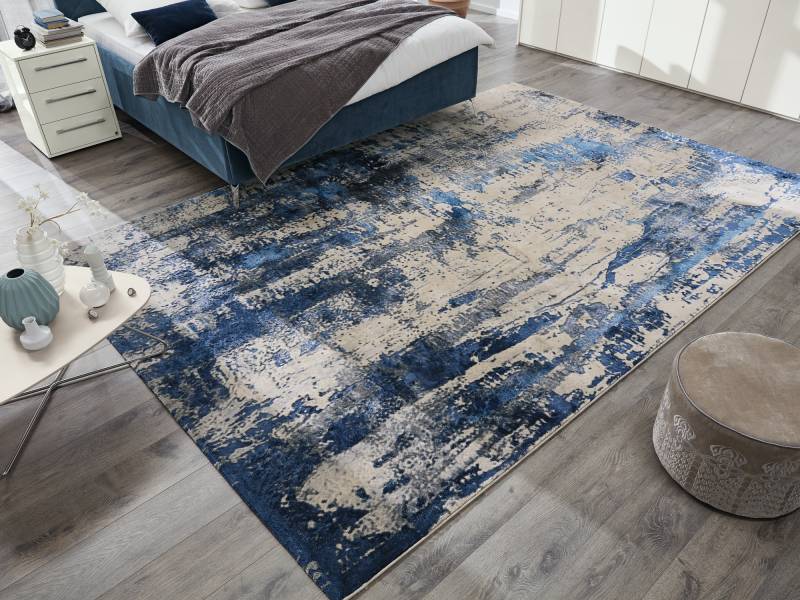 Musterring Teppich "WAVE ARTE" rechteckig 9 mm Höhe exlcusive MUSTERRING DELUXE COLLECTION kuscheliges Microfaser Garn von Musterring