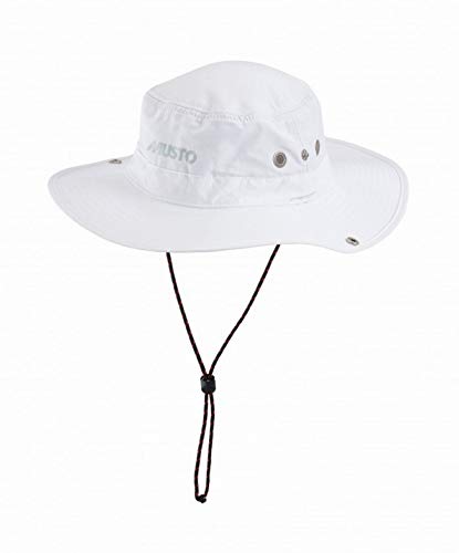 MUSTO Kopfbedeckung Mütze EVOLUTION FAST DRY BRIMMED HAT White Größe S von Musto