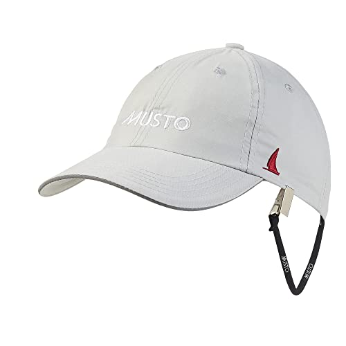 Musto Erwachsene (Unisex) Essential Fast Dry Crew Cap, 841 Platinum, Einheitsgröße von Musto