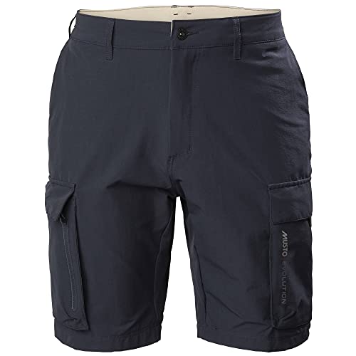 Musto Herren Evolution Deck UV Fast Dry Freizeit-Shorts, Marineblau (True Navy), 32 von Musto