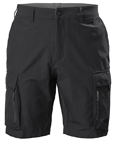 Musto Herren Evolution Deck UV Fast Dry Lässige Shorts, Schwarz, 26 von Musto