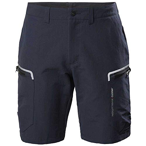 Musto Herren Evolution Performance 2.0 Segeln Bootfahren Wassersport Shorts - True Navy - Easy Stretch von Musto