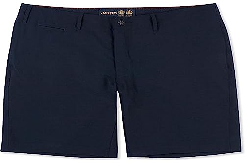 Musto Herren Gerippt, UV-schnell trocknend Freizeit-Shorts, Marineblau (True Navy), 44 von Musto