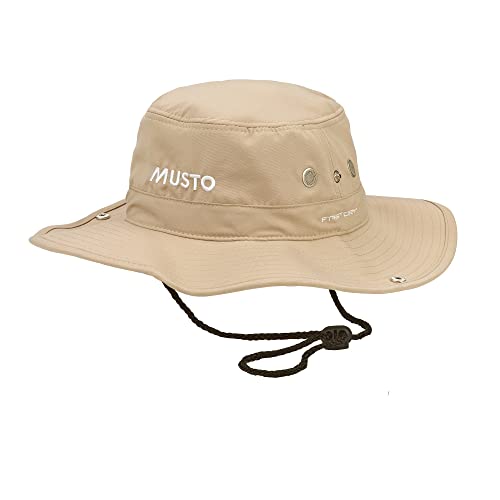 Musto Segelhut Evolution Krempenhut AL1410, Farbe:Beige, Größe:S, von Musto