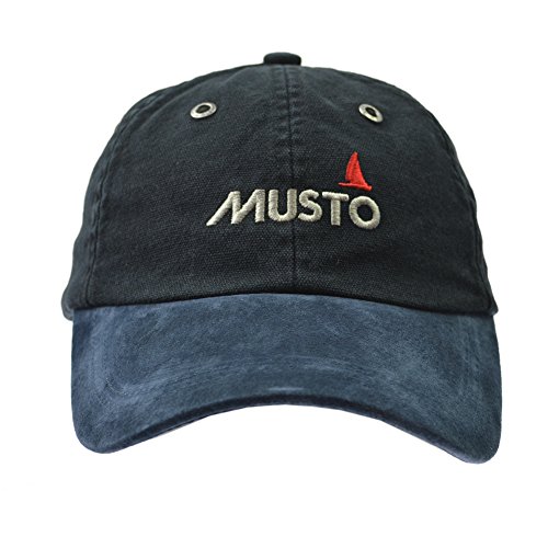 Musto Unisex Evo Original Crew Cap Baseballkappe, Schwarz, Einheitsgröße von Musto