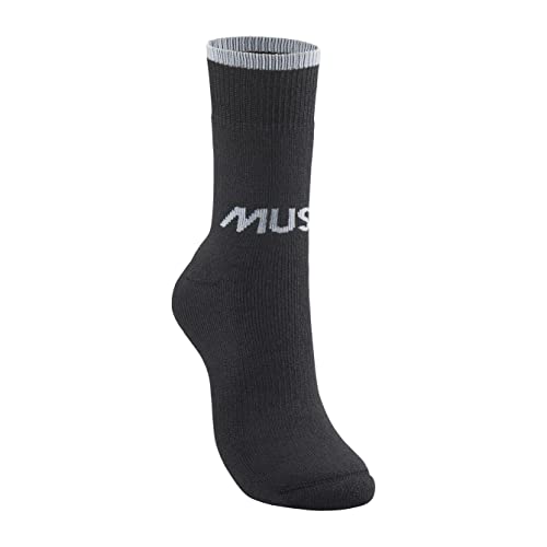 Musto Unisex Thermo-Socken Kurze Thermosocken, 990 Schwarz, M von Musto