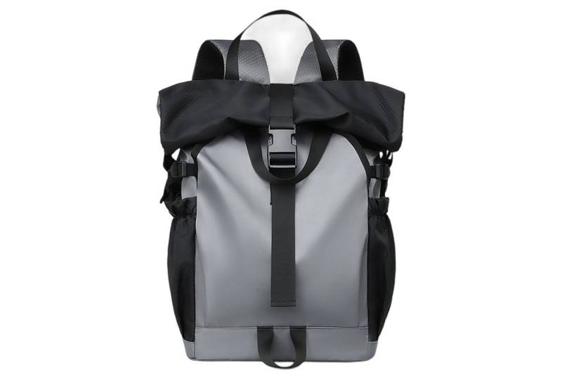 Mutig Freizeitrucksack Rolltop Rucksack, wasserdicht (Herren Damen Schulrucksack mit Laptopfach 15,6 Zoll), Reiserucksack Wanderrucksack für Business Arbeit Uni Reise Freizeit von Mutig