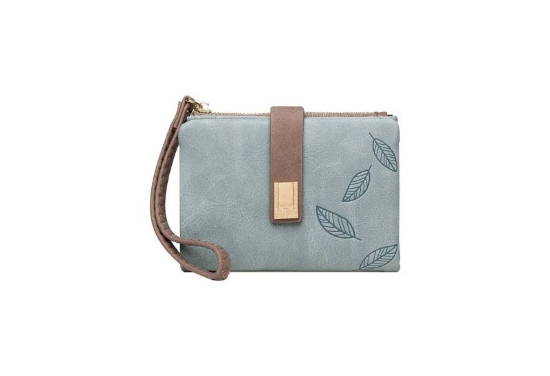 Mutig Geldbörse Geldbörse Damen PU Leder Portemonnaie mit Münzfach und Reißverschluss (Kleiner Geldbeutel mit vielen Kartenfächern – Bequem und weich, Portmonee, Damen Portemonnaie, mit magnetischem Druckknopf), Elegante und süße Geldtasche mit großer Kapazität von Mutig