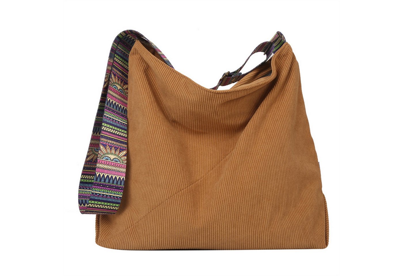 Mutig Handtasche Groß Handtasche, Umhängetasche mit Reißverschluss, Damen Tote Bag (Cord Tasche Damen Elegant, für Arbeit Büro Gym Reisen Einkaufen Schule und Alltag) von Mutig
