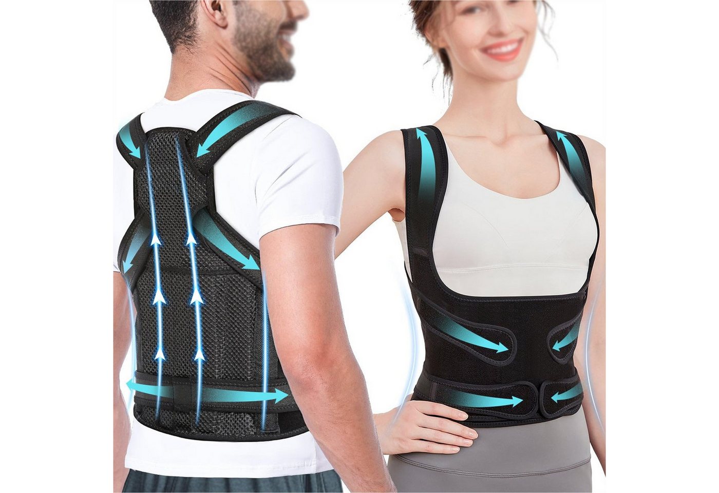 Mutig Rückenbandage Gerader Rücken Geradehalter, Haltungskorrektur Rücken Damen und Herren (Verstellbare Rückenstützgürtel Back Support Corrector,Rückenstrecker, rückengurt,lendenwirbelstütze,bandscheiben gürtel,lendenwirbelgürtel), für Rückenglätter,Haltungskorrektur,Rückenstütze,Linderung,Skoliose Mutig Rückenbandage Gerader Rücken Geradehalter, Haltungskorrektur Rücken Damen und Herren (Verstellbare Rückenstützgürtel Back Support Corrector,Rückenstrecker, rückengurt,lendenwirbelstütze,bandscheiben gürtel,lendenwirbelgürtel), für Rückenglätter,Haltungskorrektur,Rückenstütze,Linderung,Skoliose von Mutig
