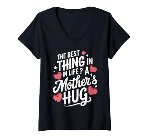 Damen Mutter Mutterschaft Mama Mutter Mama Mütter Tag T-Shirt mit V-Ausschnitt Damen Mutter Mutterschaft Mama Mutter Mama Mütter Tag T-Shirt mit V-Ausschnitt von Mutter Mama Mama Muttertag