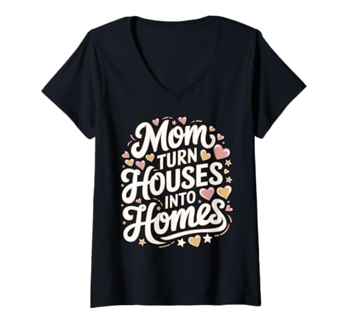 Damen Mutter Mutterschaft Mama Mutter Mama Mütter Tag T-Shirt mit V-Ausschnitt Damen Mutter Mutterschaft Mama Mutter Mama Mütter Tag T-Shirt mit V-Ausschnitt von Mutter Mama Mama Muttertag