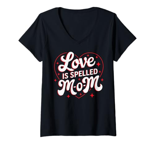 Damen Mutter Mutterschaft Mama Mutter Mama Mütter Tag T-Shirt mit V-Ausschnitt Damen Mutter Mutterschaft Mama Mutter Mama Mütter Tag T-Shirt mit V-Ausschnitt von Mutter Mama Mama Muttertag