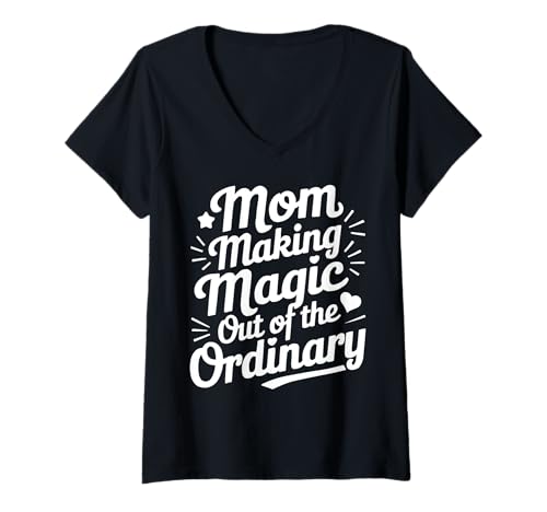 Damen Mutter Mutterschaft Mama Mutter Mama Mütter Tag T-Shirt mit V-Ausschnitt Damen Mutter Mutterschaft Mama Mutter Mama Mütter Tag T-Shirt mit V-Ausschnitt von Mutter Mama Mama Muttertag