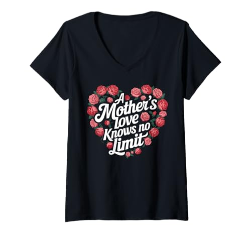 Damen Mutter Mutterschaft Mama Mutter Mama Mütter Tag T-Shirt mit V-Ausschnitt Damen Mutter Mutterschaft Mama Mutter Mama Mütter Tag T-Shirt mit V-Ausschnitt von Mutter Mama Mama Muttertag