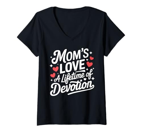 Damen Mutter Mutterschaft Mama Mutter Mama Mütter Tag T-Shirt mit V-Ausschnitt Damen Mutter Mutterschaft Mama Mutter Mama Mütter Tag T-Shirt mit V-Ausschnitt von Mutter Mama Mama Muttertag