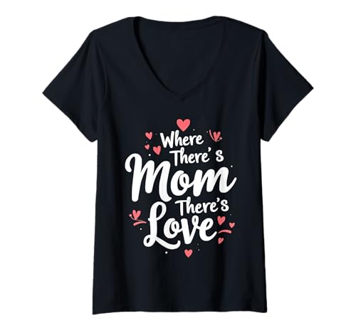 Damen Mutter Mutterschaft Mama Mutter Mama Mütter Tag T-Shirt mit V-Ausschnitt Damen Mutter Mutterschaft Mama Mutter Mama Mütter Tag T-Shirt mit V-Ausschnitt von Mutter Mama Mama Muttertag