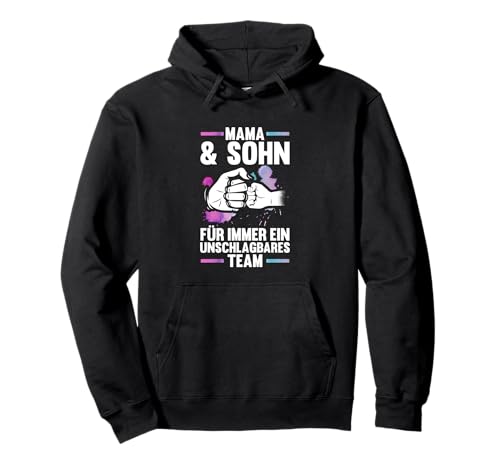 Mama Und Sohn Pullover Hoodie von Mutter Muttertag Sohn Mama