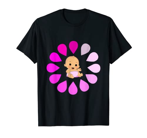 Mutter Shirt für die Schwangerschaft - Baby Ladebalken Pink T-Shirt von Mutter Shirt für die Schwangerschaft