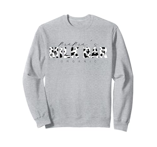Lustiges Mutter Stillshirt- Stillzeit Mama´s Milk Bar Sweatshirt Lustiges Mutter Stillshirt- Stillzeit Mama´s Milk Bar Sweatshirt von Mutter Stillende Mutter Shirt Stillen Schlafanzug