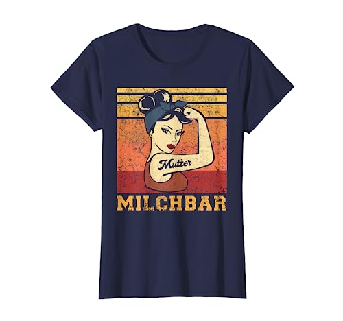 Lustiges Mutter Mama Mami Stillende Mutter Milchbar T-Shirt von Mutter Stillzeit Geschenke Stillende Mütter Shirts