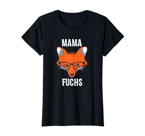 Damen Mama Fuchs Schlaue Füchse Füchsin Muttertag Geschenk T-Shirt Damen Mama Fuchs Schlaue Füchse Füchsin Muttertag Geschenk T-Shirt von Mutter Tiere Kleidungs & Geschenkideen