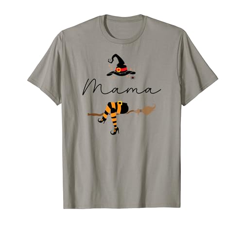 Mama Tocher Partnerlook Mutter Tochter Outfit Halloween Hexe T-Shirt von Mutter Tochter Familien Outfit