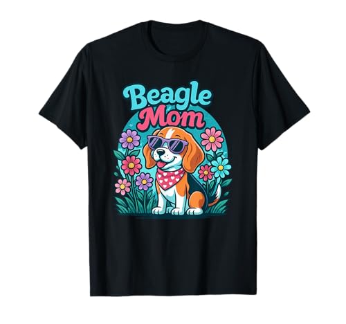 Lustige Beagle Art für Frauen Mädchen Mutter Beagle T-Shirt Lustige Beagle Art für Frauen Mädchen Mutter Beagle T-Shirt von Muttertag Beagle Dog Mom Bekleidung