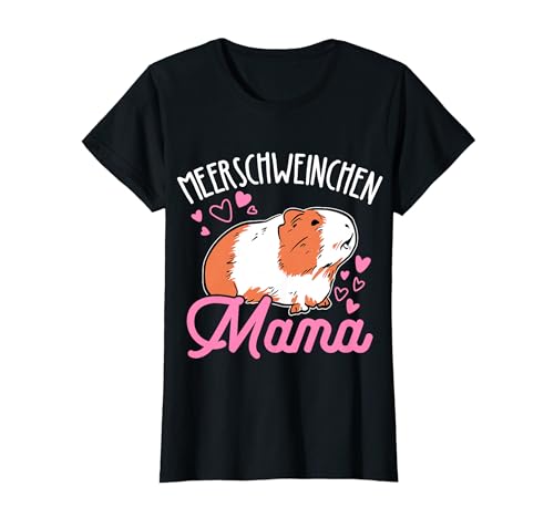 Meerschweinchen Mama Haustier Muttertag Mama Mami T-Shirt von Muttertag Beste Mama Geschenke & Designs