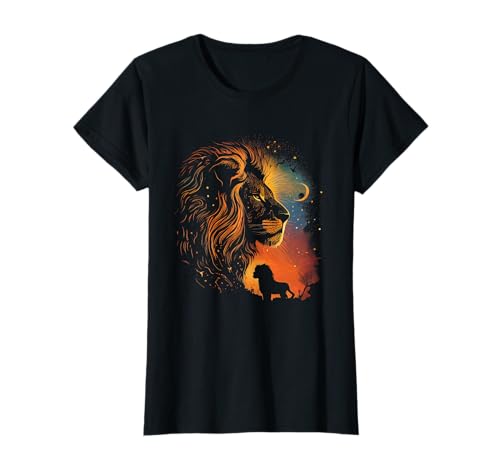 Muttertag Beste Mama Geschenk Löwen Löwenpapa T-Shirt von Muttertag Beste Mama Geschenke & Designs