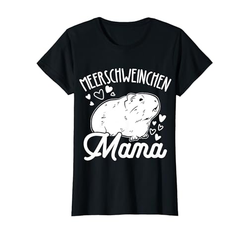 Meerschweinchen Mama Haustier Muttertag Mama Familie T-Shirt von Muttertag Beste Mama Geschenke & Designs